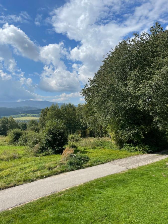 Chata Adam U Lipna Horní Planá Kültér fotó