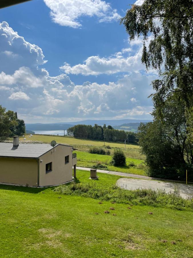 Chata Adam U Lipna Horní Planá Kültér fotó