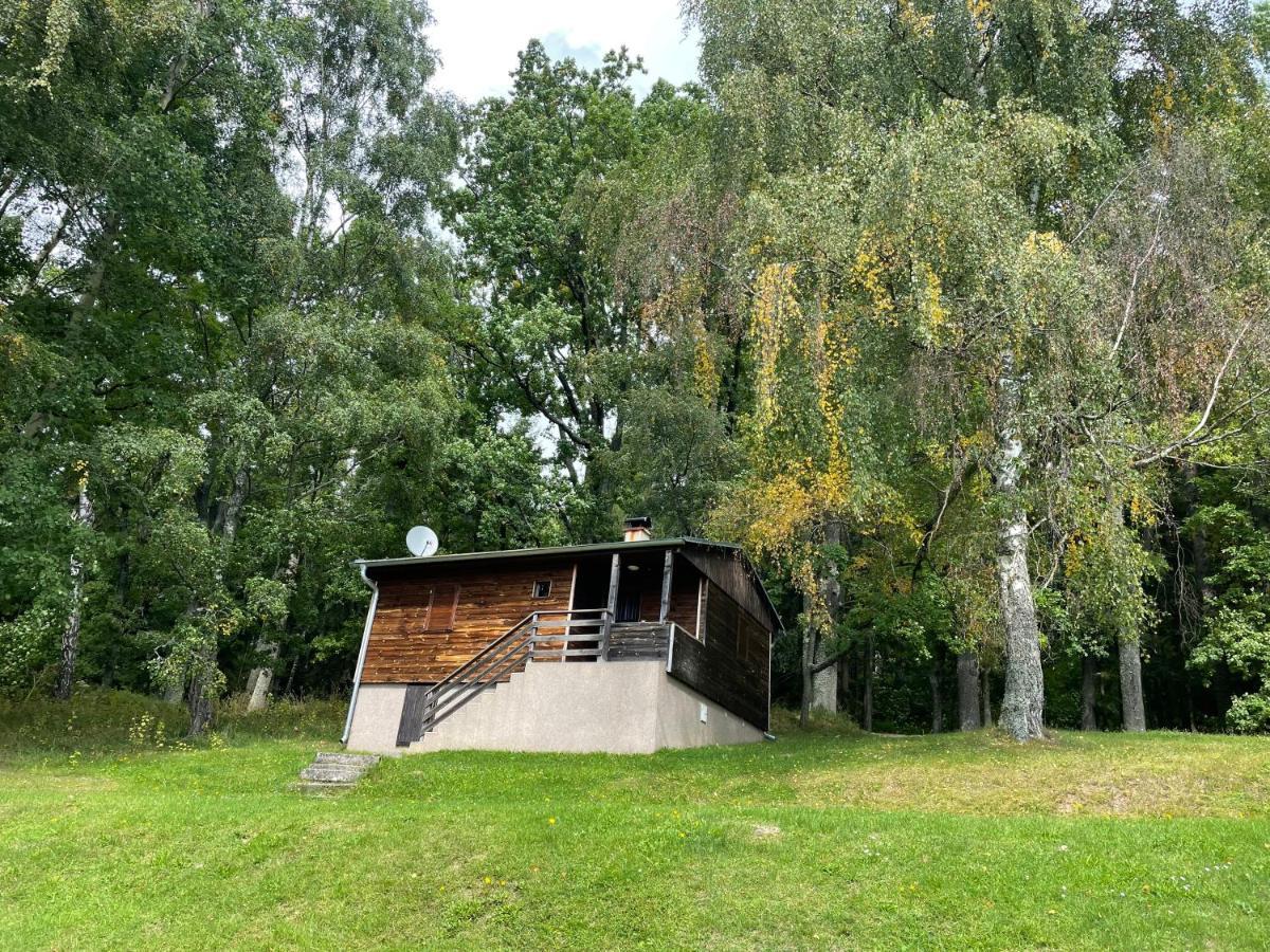 Chata Adam U Lipna Horní Planá Kültér fotó
