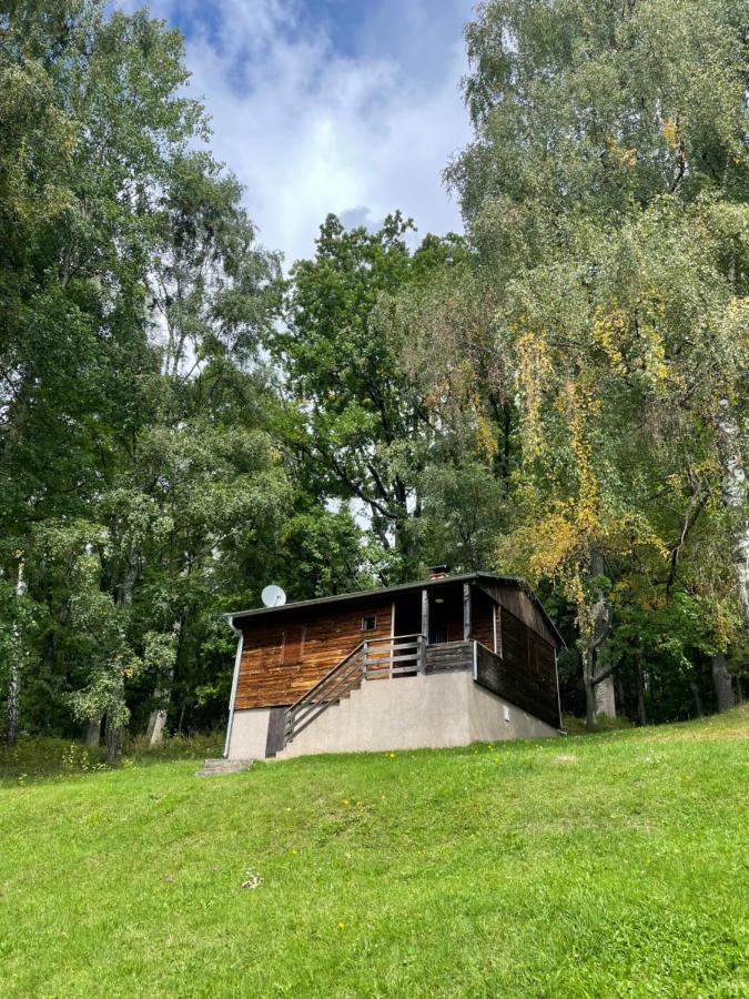 Chata Adam U Lipna Horní Planá Kültér fotó